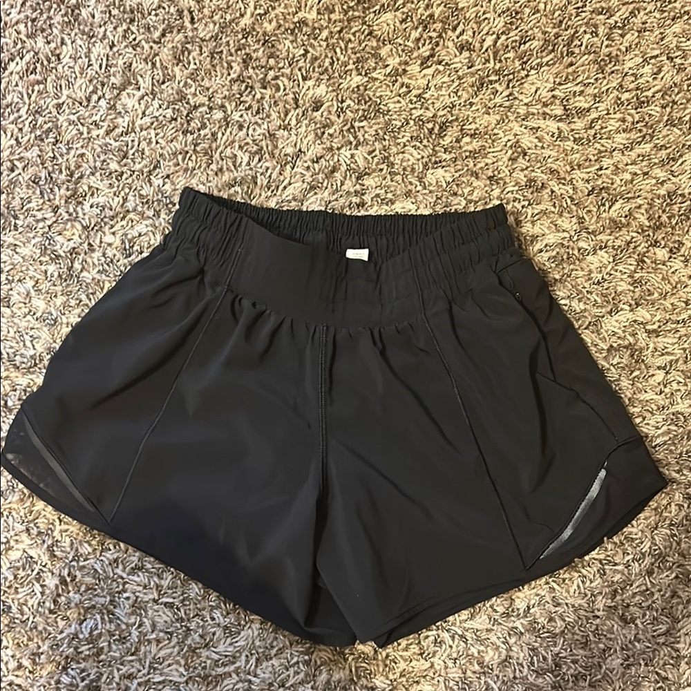 Lululemon Black Athletic Shorts